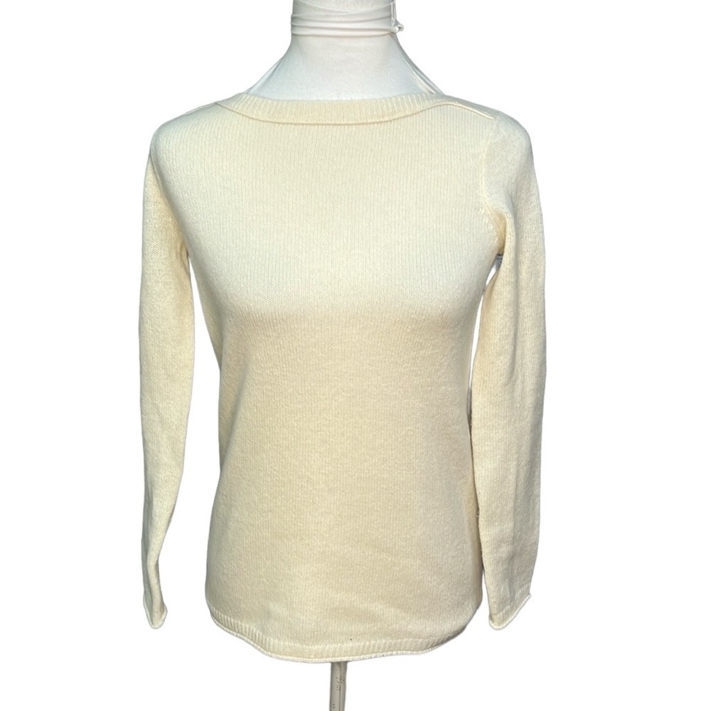 Madewell Murino Wool Sweater Cream